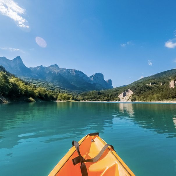 Lac du Sautet - Canoë
