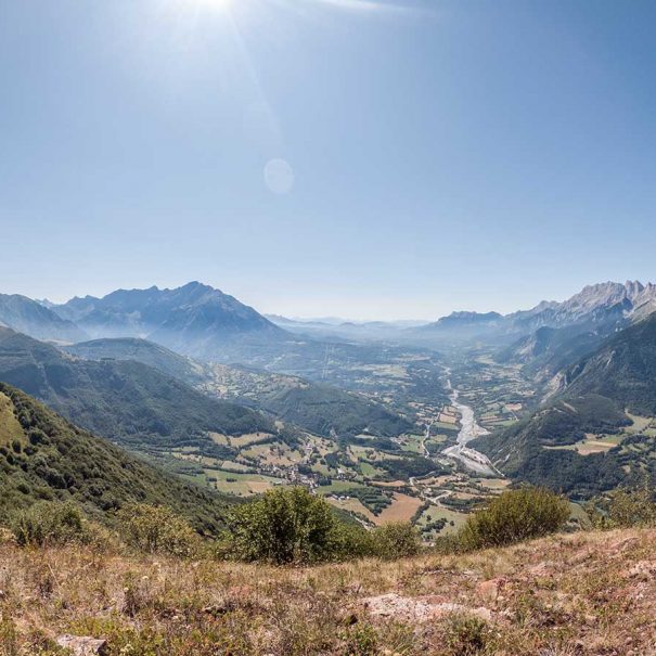 Vue sur la Vallée du Drac